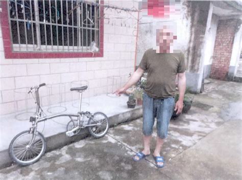 48岁大叔偷自行车5天