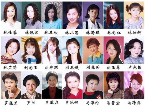 90香港女演员名单