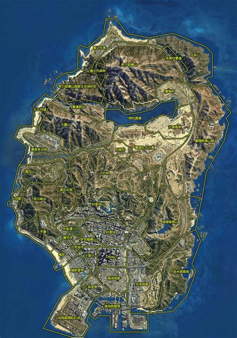 GTa5 地图