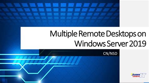 Multiple Remote Desktops
