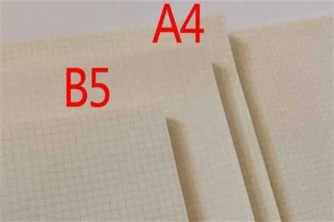 a4b5纸张对比
