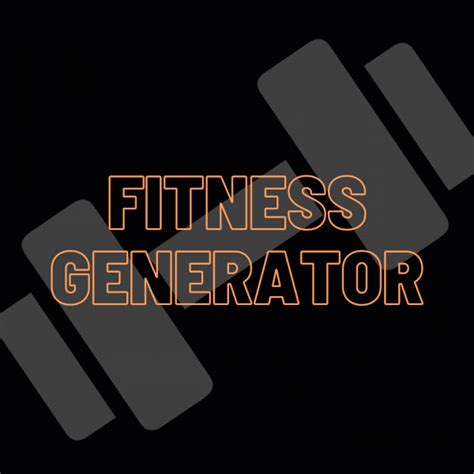 fitnessgenerator
