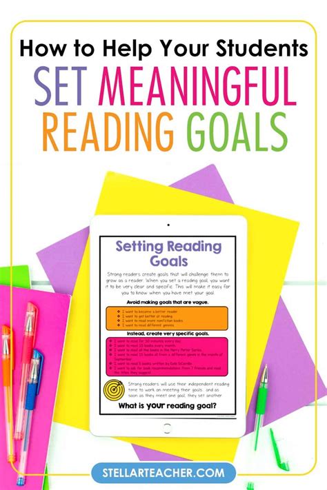 how to set reading goals