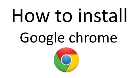 install google