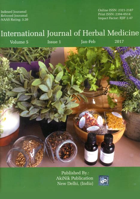 journal of herb medicine