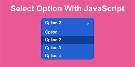 js select option