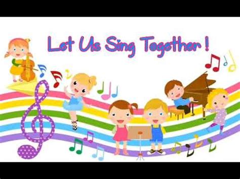 let us sing together