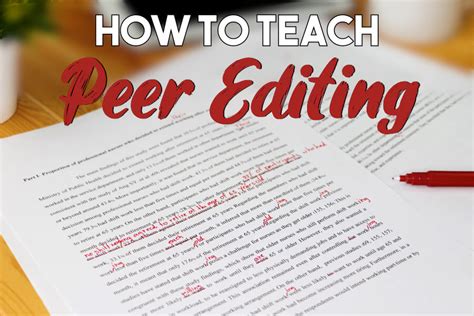 peer editing什么意思
