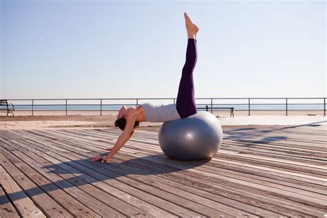 yoga ball workout